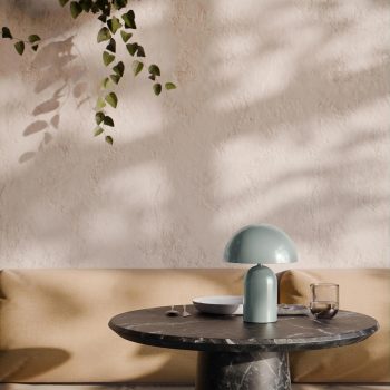 Galda lampa Walter, LED, zaļa