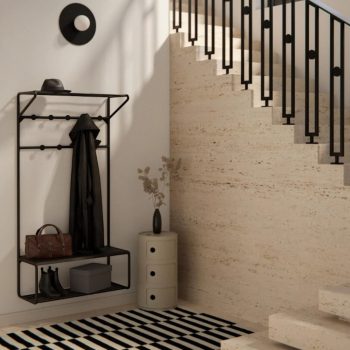 Sienas pakaramais Nash, melns