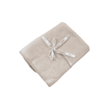 Spilvendrāna Inna, flīss, bēša, 40x40cm