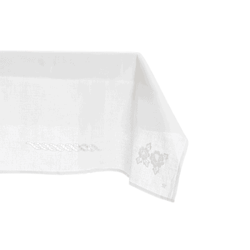 Galdauts, salvetes Damiani, 150x265cm, roku darbs