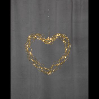 Lampa Curly Heart, LED