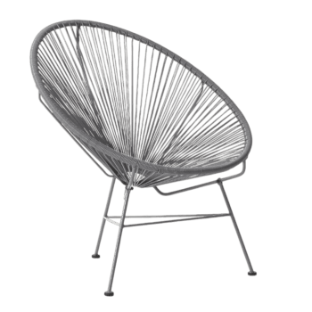 Atpūtas krēsls Bahia, pelēks