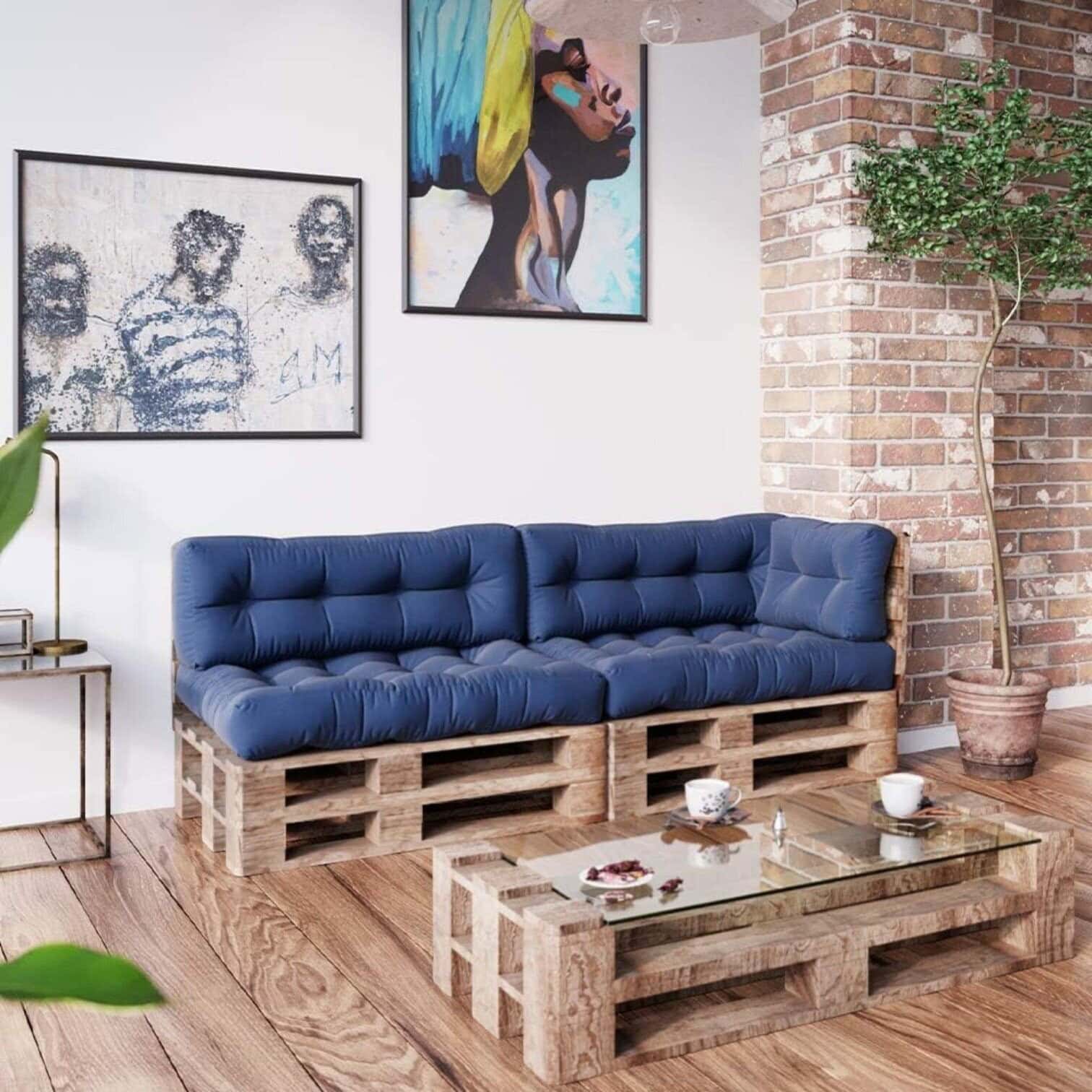 Spilvens paletei Vicco, 120x40cm Spilvens paletei Vicco, 120x40cm