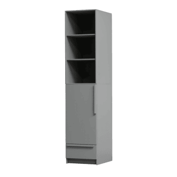 Skapis Pure, pelēks