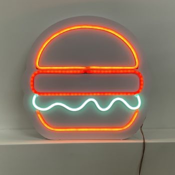 Sienas lampa Hamburger Multicolor