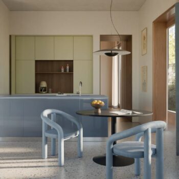 Atpūtas krēsls Calan, zils