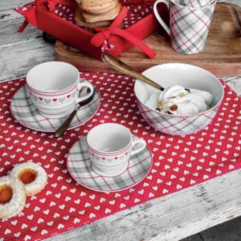 Olimpia Brunico tējas krūzīšu komplekts, 5gab