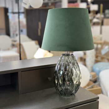 Galda lampa, zaļa