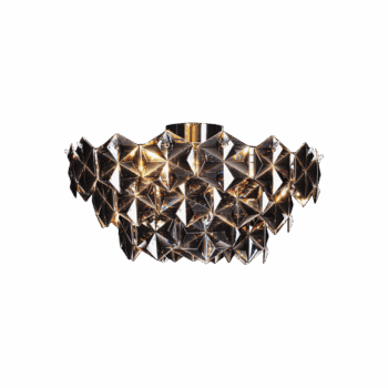 Griestu lampa Monarque, stikla