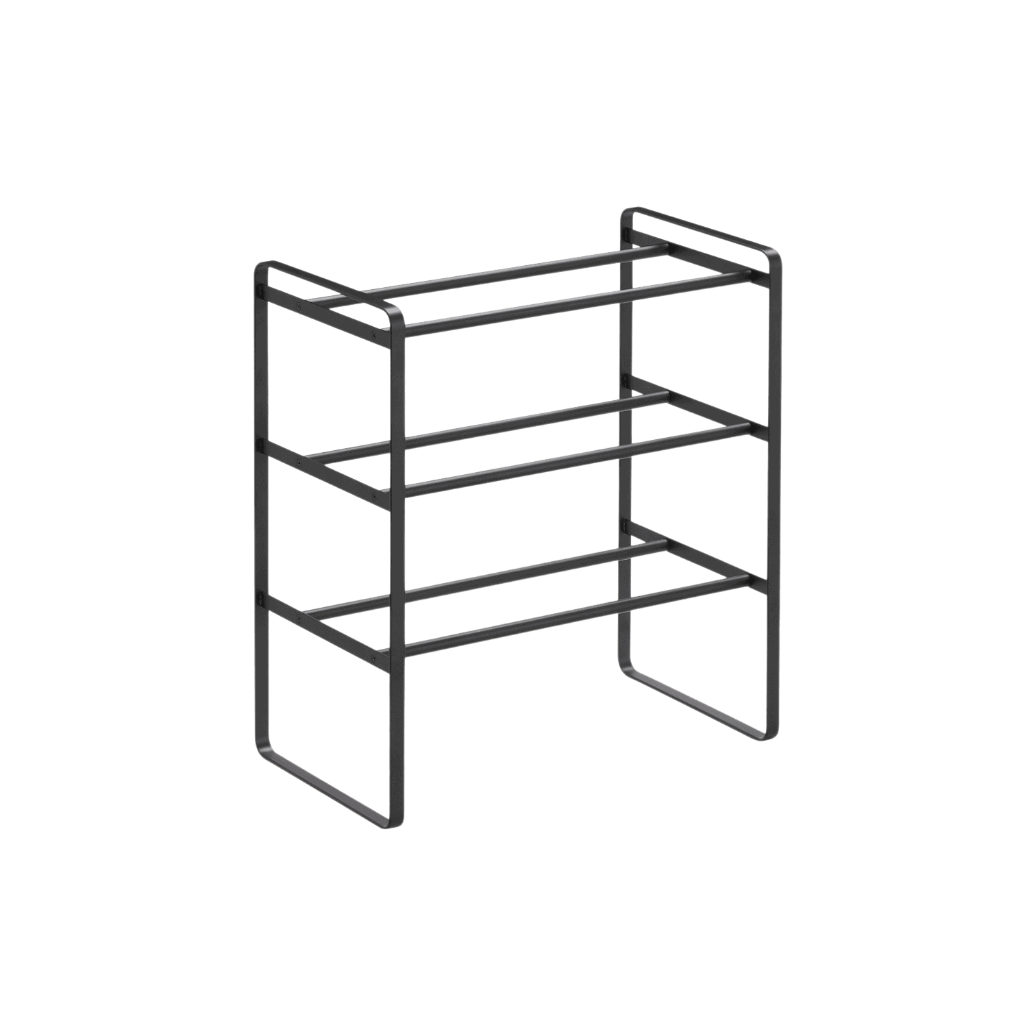Apavu plaukts Frame, melns Apavu plaukts Frame, melns