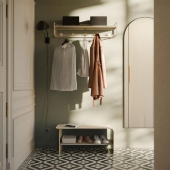 Apavu plaukts Nash, bēšs