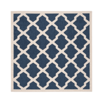 Paklājs Courtyard, iekštelpām un ārtelpām, 160x160cm