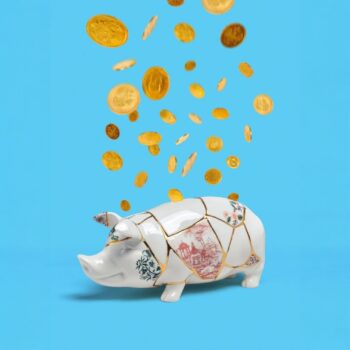 Krājkase Kintsugi Piggy Bank
