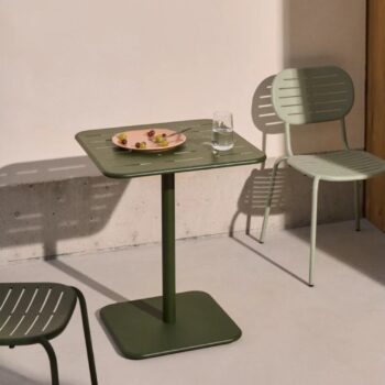 Dārza galds Brai, zaļš