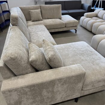 Dīvāns GALAXY U, labais stūris, 153x338x217cm