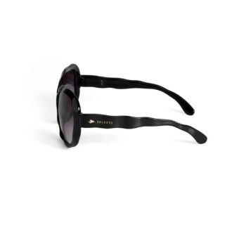 Saulesbrilles CALIFORNIA, melns rāmis, melnas lēcas