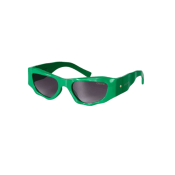 Saulesbrilles COLORADO, zaļš rāmis, melnas lēcas