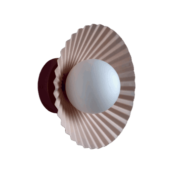 Sienas lampa The Pleat