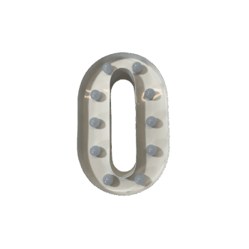 Gaismas burts, LED, O
